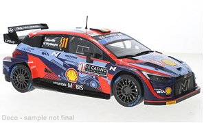 Hyundai i20 N Rally1 2022 Monte Carlo Rally #11 T.Neuville / M.Wydaeghe (Diecast Car)