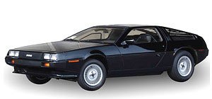 De Lorean DMC-12 1981 Coupe Black (Diecast Car)