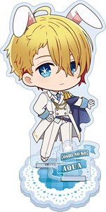 [Oshi no Ko] Puchichoko Acrylic Stand [Aqua] White Dress (Anime Toy)