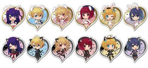 [Oshi no Ko] Puchichoko Trading Sticker [White Dress & Black Dress] (Set of 24) (Anime Toy)