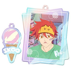 SK8 the Infinity Hologram Acrylic Key Ring A [Reki] (Anime Toy)