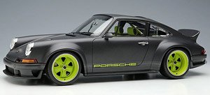 Singer 911 DLS 2022 マットビジブルカーボン (ライトグリーンホイール) (ミニカー)