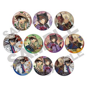 名探偵コナン トレーディング缶バッジ 百鬼夜行 (10個セット) (キャラクターグッズ)