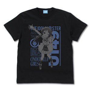 アイドルマスター シンデレラガールズ U149 橘ありす Tシャツ BLACK M (キャラクターグッズ)