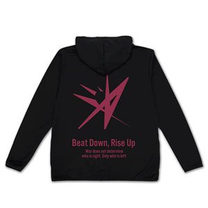 Heaven Burns Red 31A Force Logo Thin Dry Parka Black L (Anime Toy)