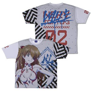 Evangelion Asuka Shikinami Langley Double Sided Full Graphic T-Shirt WILLE Ver. XL (Anime Toy)
