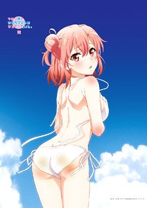 My Teen Romantic Comedy Snafu Climax [Especially Illustrated] B2 Tapestry Yui (Seaside Bikini) (Anime Toy)