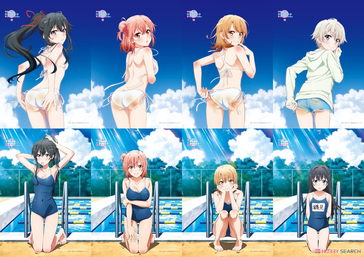 My Teen Romantic Comedy Snafu Climax [Especially Illustrated] B2 Tapestry Totsuka (Seaside Bikini) (Anime Toy) Other picture1