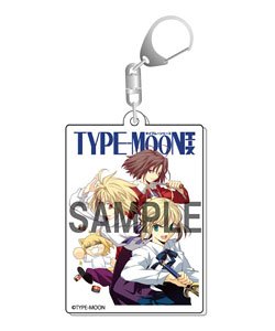 「TYPE-MOONエース」 アクリルキーホルダー〈式&アルクェイド&セイバー〉 (キャラクターグッズ)