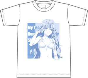 My Teen Romantic Comedy Snafu Climax [Especially Illustrated] T-Shirt Yukino (White Bikini) M (Anime Toy)