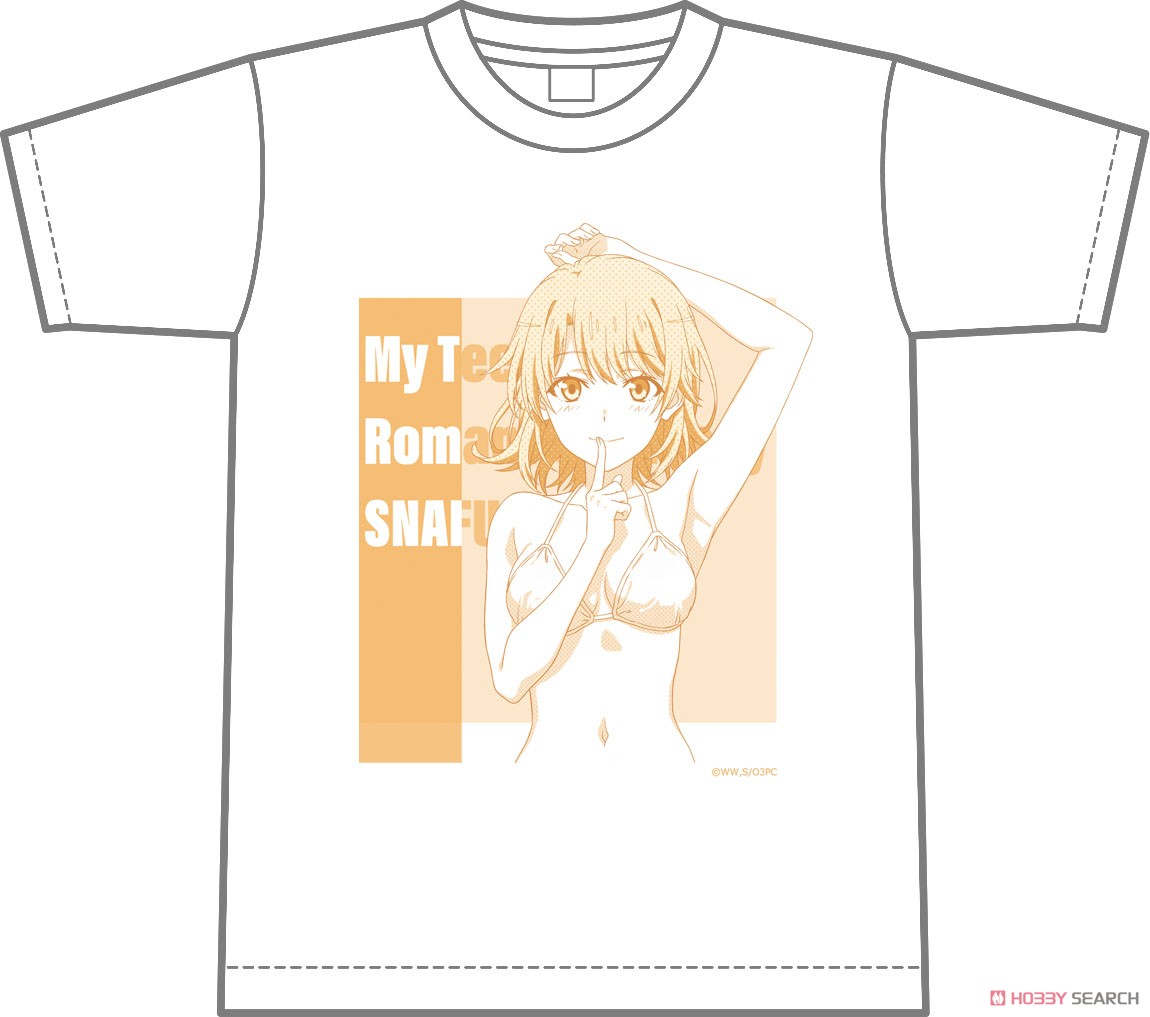 My Teen Romantic Comedy Snafu Climax [Especially Illustrated] T-Shirt Iroha (White Bikini) M (Anime Toy) Item picture1
