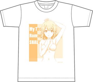 My Teen Romantic Comedy Snafu Climax [Especially Illustrated] T-Shirt Iroha (White Bikini) XL (Anime Toy)