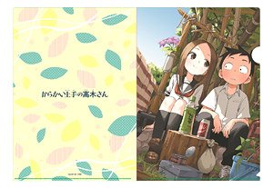 Teasing Master Takagi-san (Original) A4 Clear File (Secret Base) (Anime Toy)