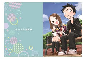 Teasing Master Takagi-san (Original) A4 Clear File (Buy and Eat) (Anime Toy)