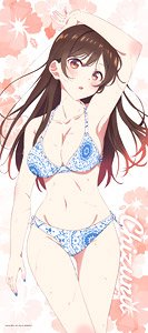 彼女、お借りします 第2期 スポーツタオル 【描き下ろし】 (水着Ver.) 水原千鶴 (キャラクターグッズ)
