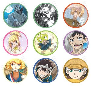 Dr.STONE トレーディング缶バッジ (9個セット) (キャラクターグッズ)
