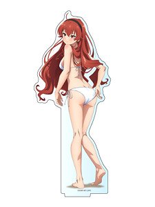 Mushoku Tensei II: Jobless Reincarnation [Especially Illustrated] Big Acrylic Stand Eris (White Bikini) (Anime Toy)