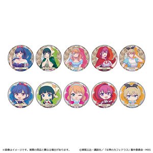 女神のカフェテラス Fairy Tale シリーズ ホログラム缶バッジ (10個セット) (キャラクターグッズ)