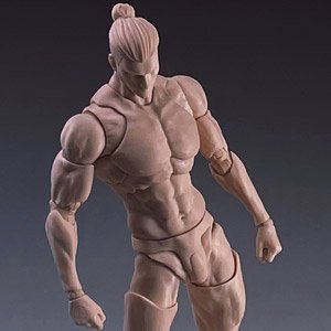Super Actional Male Body (White) w/Initial Release Bonus Item (Fashion Doll)