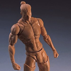 Super Actional Male Body (Natural) w/Initial Release Bonus Item (Fashion Doll)