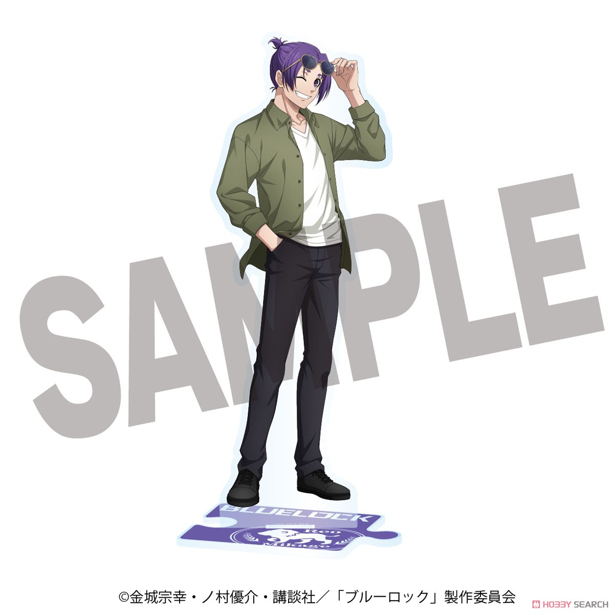 ブルーロック 描き下ろしアクリルスタンド 御影玲王【ラウンドワン】 (キャラクターグッズ) 商品画像1