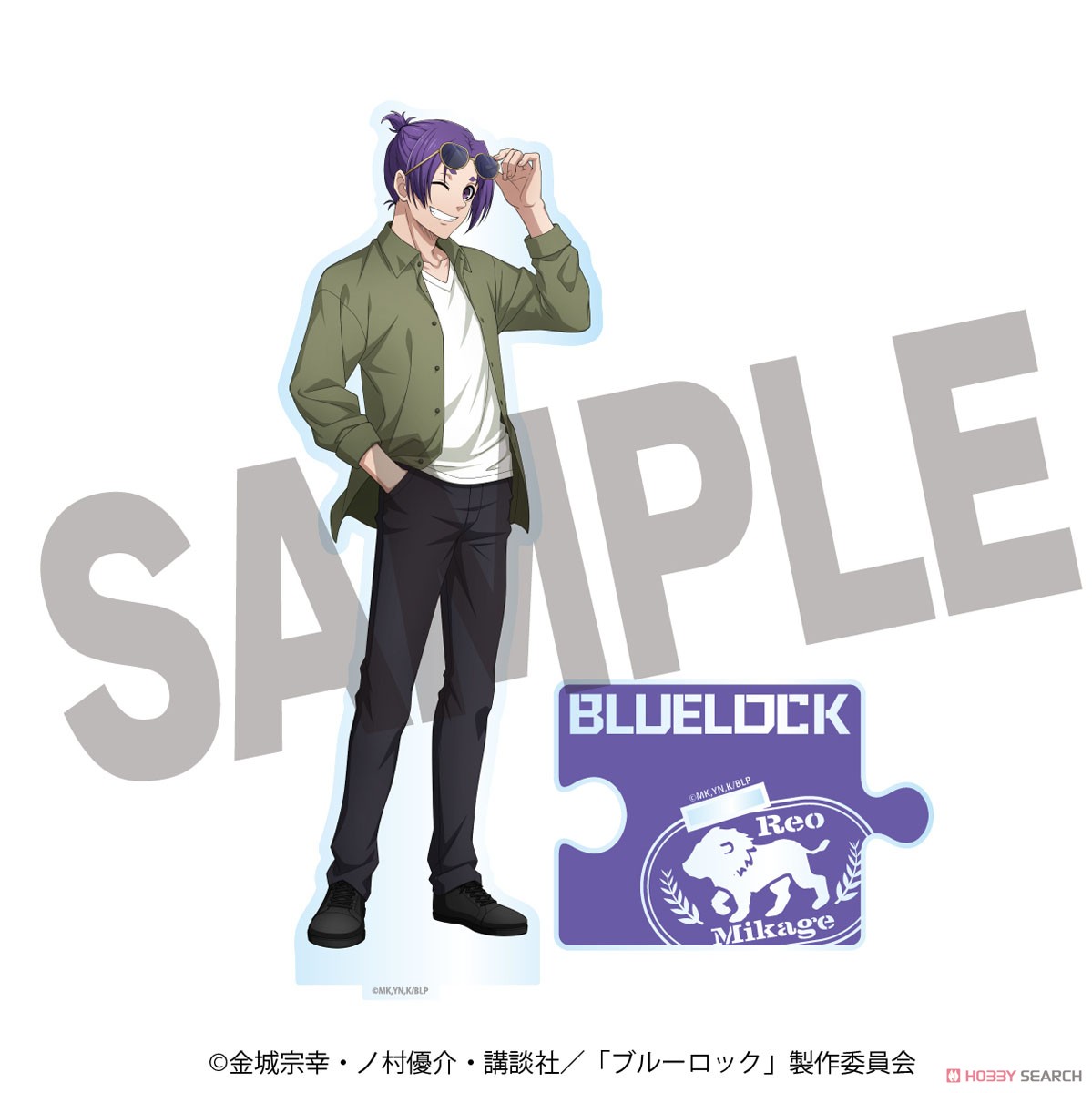ブルーロック 描き下ろしアクリルスタンド 御影玲王【ラウンドワン】 (キャラクターグッズ) 商品画像2