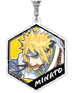 Acrylic Key Ring Naruto 05 Minato Namikaze AK (Anime Toy)