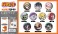 CANバッジ NARUTO (10個セット) (キャラクターグッズ) その他の画像1 サムネイル