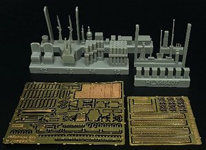 U.S.Howitzer Motor Carriage M8 Detail Set (Tamiya kit) (Plastic model)
