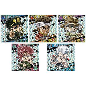 Niformation JoJo`s Bizarre Adventure Seal Wafer -Stardust Crusaders Part1- (Set of 20) (Shokugan)