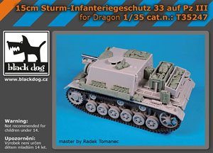 15cm Sturm-Infanteriegeschutz 33 auf PzIII Accessory Set (for Dragon) (Plastic model)
