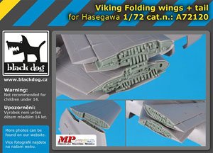 Viking Folding Wings + Tail (For Hasegawa) (Plastic model)