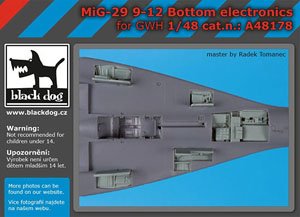 MiG-29 9-12 Bottom Electronics (For GWH) (Plastic model)