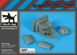 B-26 K Machineguns (For ICM) (Plastic model)