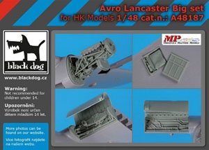 Avro Lancaster Big Set (For HK Models) (Plastic model)