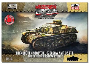 French Renault Panzer AMR35 ZT3 (Plastic model)