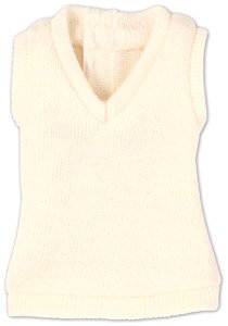 PNXS Knit Vest (Milk) (Fashion Doll)