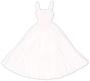AZO2 Sunshine Dress (White) (Fashion Doll)