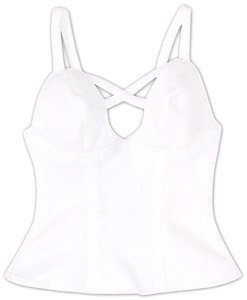 AZO2 Cross Strap Camisole (White) (Fashion Doll)