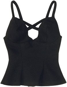 AZO2 Cross Strap Camisole (Black) (Fashion Doll)
