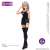 AZO2 Cross Strap Camisole (Black) (Fashion Doll) Other picture1