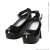 50 Ankle Strap Shoes (Enamel Black) (Fashion Doll) Item picture1