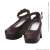50 Ankle Strap Shoes (Dark Brown) (Fashion Doll) Item picture1