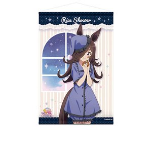 Uma Musume Pretty Derby: Road to the Top [Especially Illustrated] B2 Tapestry Rice Shower (Anime Toy)