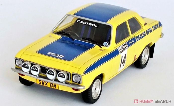 Opel Ascona 1974 Wales Rally 20th #14 Russell Brookes / Richard Hudson-Evans (Diecast Car) Item picture1