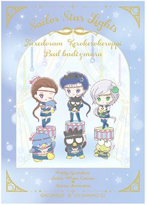 [Pretty Soldier Sailor Moon Cosmos] x Sanrio Characters Die-cut Sticker Mini (12) (Anime Toy)