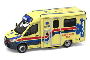 Tiny City Mercedes-Benz Sprinter HKFSD Ambulance (A142) (Diecast Car)