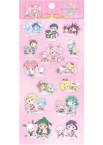 [Pretty Soldier Sailor Moon Cosmos] x Sanrio Characters Clear Sticker (2) (Anime Toy)