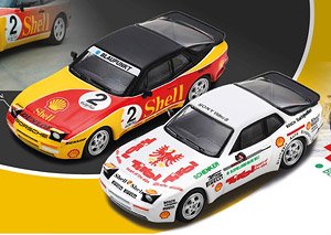 Porsche 944 Shell Turbo Cup #2 & Adler Von Tirol (Upright headlights) (Diecast Car)