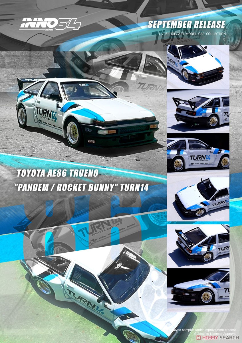Toyota AE86 スプリンター トレノ `TURN14` Pandem/Rocket Bunny (ミニカー) その他の画像1